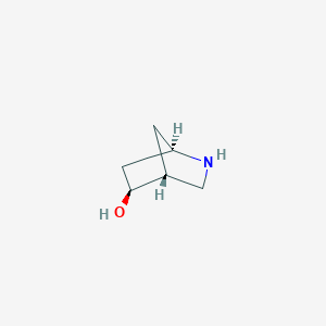 molecular formula C6H11NO B12275063 (1R,4R,5S)-2-Azabicyclo[2.2.1]heptan-5-ol 