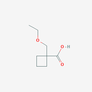 1-(Ethoxymethyl)cyclobutane-1-carboxylic acid