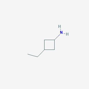 molecular formula C6H13N B12275087 3-Ethylcyclobutan-1-amine 