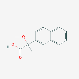 2-Methoxy-2-naphthalen-2-yl-propionic acid