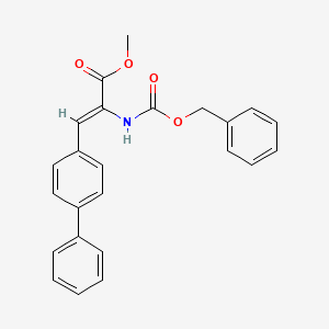 Methyl (Z)-3-(Biphenyl-4-yl)-2-(Cbz-amino)acrylate