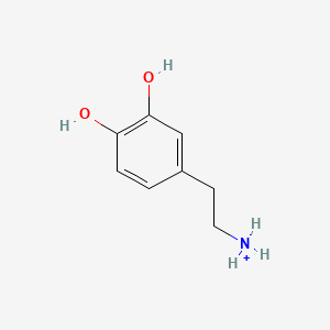 molecular formula C8H12NO2+ B1227524 Intropin 
