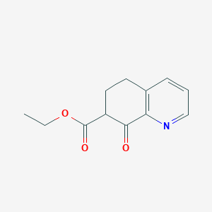 ethyl 8-oxo-6,7-dihydro-5H-quinoline-7-carboxylate