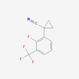 Cyclopropanecarbonitrile,1-[2-fluoro-3-(trifluoromethyl)phenyl]-