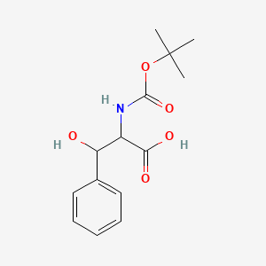 (2S, 3S)-2-tert-Butoxycarbonylamino-3-hydroxy-3-phenyl-propionic acid