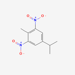 molecular formula C10H12N2O4 B12275449 5-Isopropyl-2-methyl-1,3-dinitrobenzene 