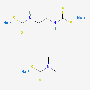 molecular formula C7H12N3Na3S6 B1227549 Aquatreat dnm-30 CAS No. 82795-38-8