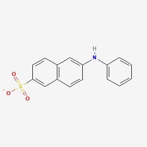 B1227554 6-Anilinonaphthalene-2-sulfonate CAS No. 20096-86-0