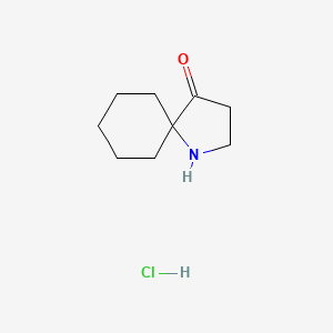 1-Azaspiro[4.5]decan-4-one, hydrochloride