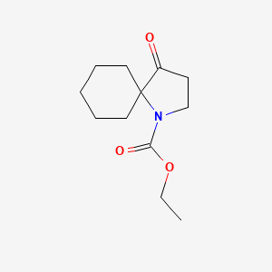 Ethyl 4-oxo-1-azaspiro[4.5]decane-1-carboxylate