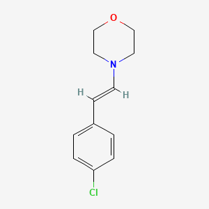 (E)-N-[2-(4-Chlorophenyl)ethenyl]morpholine