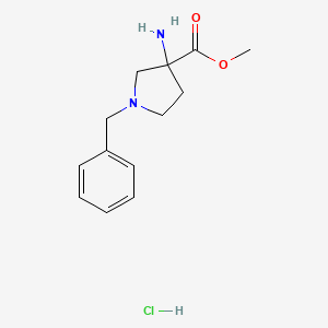 Methyl 3-Amino-1-benzylpyrrolidine-3-carboxylate Hydrochloride