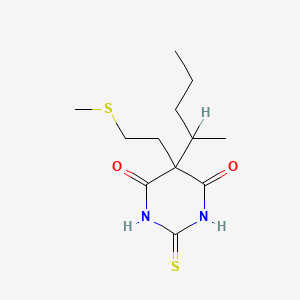 molecular formula C12H20N2O2S2 B1227589 美托醛 CAS No. 467-43-6