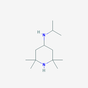 molecular formula C12H26N2 B12275926 Isopropyl-(2,2,6,6-tetramethyl-piperidin-4-YL)-amine 