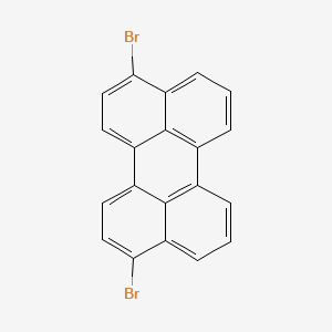 molecular formula C20H10Br2 B12275962 3,10-Dibromoperylene CAS No. 85514-20-1