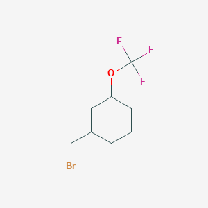 1-(Bromomethyl)-3-(trifluoromethoxy)cyclohexane