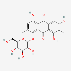 1,3,5-trihydroxy-2,7-dimethyl-8-[(3R,4S,5S,6R)-3,4,5-trihydroxy-6-(hydroxymethyl)oxan-2-yl]oxyanthracene-9,10-dione