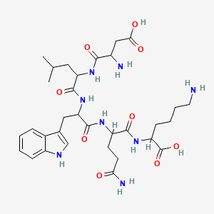 molecular formula C32H48N8O9 B12276019 U5-Peptide 