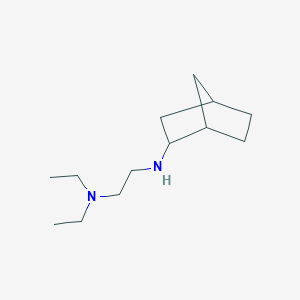 molecular formula C13H26N2 B12276020 N-[2-(diethylamino)ethyl]bicyclo[2.2.1]heptan-2-amine 