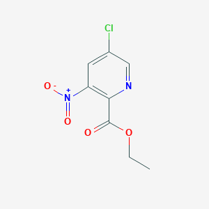 5-Chloro-3-nitro-pyridine-2-carboxylic acid ethyl ester