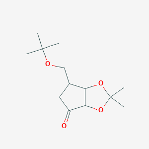 (3aR,6R,6aR)-6-(tert-Butoxymethyl)-2,2-dimethyldihydro-3aH-cyclopenta[d][1,3]dioxol-4(5H)-one