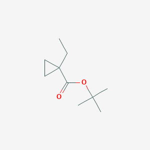 1,1-Dimethylethyl 1-ethylcyclopropanecarboxyl ate