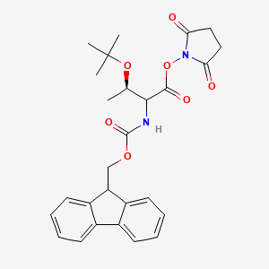 molecular formula C27H30N2O7 B12276172 Fmoc-Thr(tBu)-OSu 