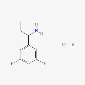 1-(3,5-Difluorophenyl)propan-1-amine hydrochloride