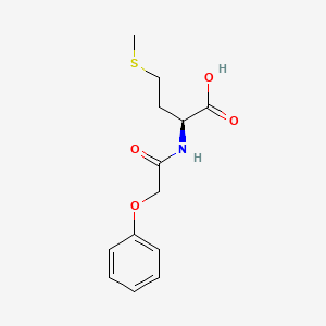 molecular formula C13H17NO4S B12276255 L-Methionine, N-(phenoxyacetyl)-(9CI) 