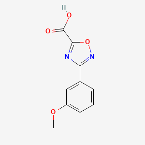 3-(3-Methoxyphenyl)-1,2,4-oxadiazole-5-carboxylic acid