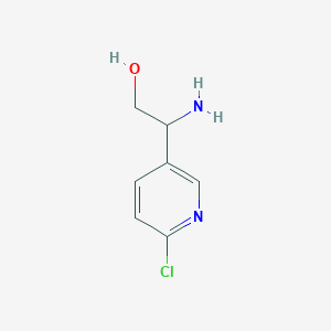 (R)-2-Amino-2-(6-chloropyridin-3-yl)ethanol