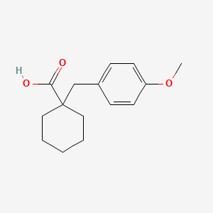 1-(4-Methoxybenzyl)cyclohexanecarboxylic acid