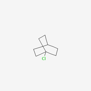 molecular formula C8H13Cl B12276353 1-Chlorobicyclo[2.2.2]octane CAS No. 2064-03-1