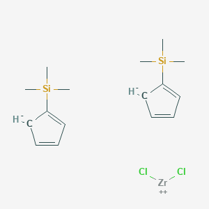 Bis[(trimethylsilyl)cyclopentadienyl]zirconiumdichloride