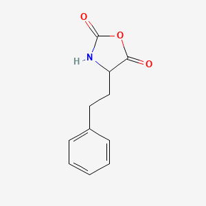 4-(2-Phenylethyl)-1,3-oxazolidine-2,5-dione