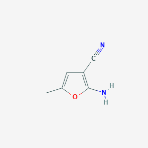 2-Amino-5-methyl-furan-3-carbonitrile