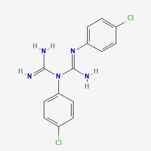 Imidodicarbonimidicdiamide, N,N'-bis(4-chlorophenyl)-