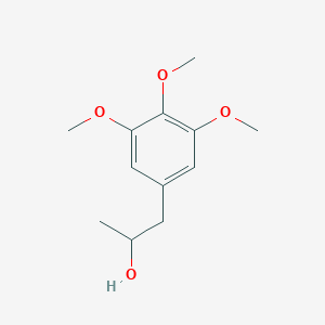 molecular formula C12H18O4 B12276566 3,4,5-Trimethoxyphenyl propan-2-ol 