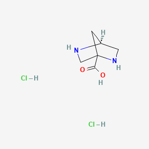 (4S)-2,5-diazabicyclo[2.2.1]heptane-1-carboxylic acid dihydrochloride