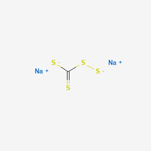 molecular formula CNa2S4 B1227671 Sodium tetrathiocarbamate CAS No. 7345-69-9