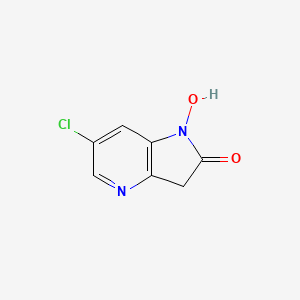 N-Hydroxy-6-chloro-4-aza-2-oxindole