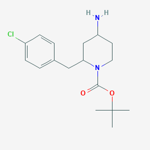 trans-4-Amino-1-Boc-2-(4-chlorobenzyl)piperidine