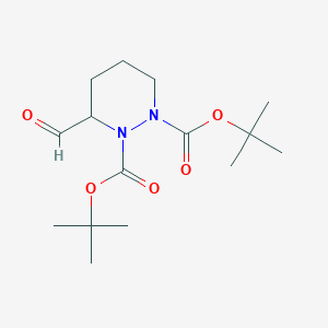 3-Formyl-tetrahydro-pyridazine-1,2-dicarboxylic acid di-tert-butyl ester