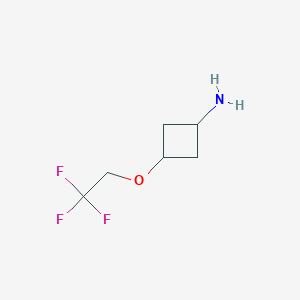 trans-3-(2,2,2-Trifluoro-ethoxy)-cyclobutylamine