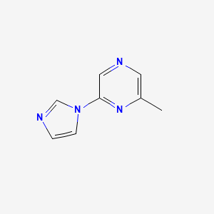 2-(1H-Imidazol-1-yl)-6-methylpyrazine