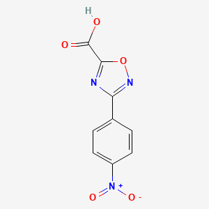 3-(4-Nitrophenyl)-1,2,4-oxadiazole-5-carboxylic acid