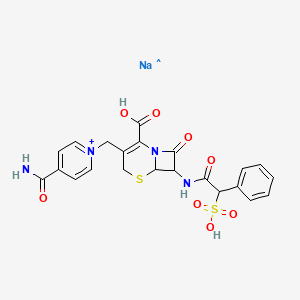 molecular formula C22H21N4NaO8S2+ B12277005 CID 155887396 