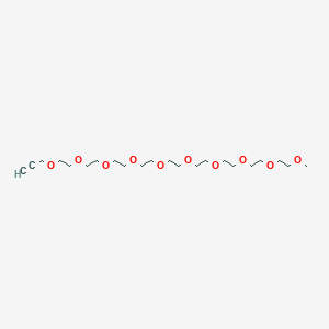 molecular formula C22H42O10 B12277037 mPEG9-Propyne 