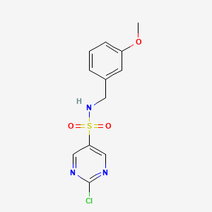 2-Chloro-N-(3-methoxybenzyl)pyrimidine-5-sulfonamide