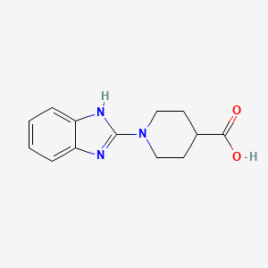 1-(1H-benzo[d]imidazol-2-yl)piperidine-4-carboxylic acid